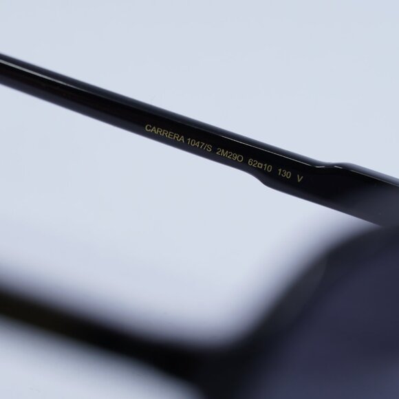 🕶️ New Carrera 1047/S 02M2 9O Sunglasses - Black/Gold Frame - Picture 7 of 12